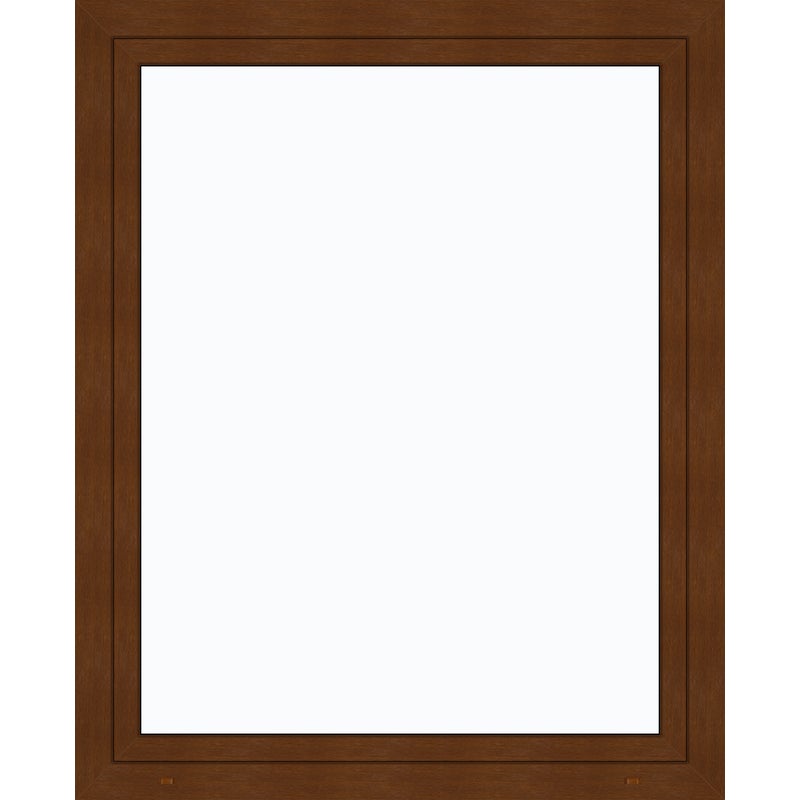 Okno PCV 2-szybowe fasadowe O32 złoty dąb 1165x1435 mm otwierane do wewnątrz prawe