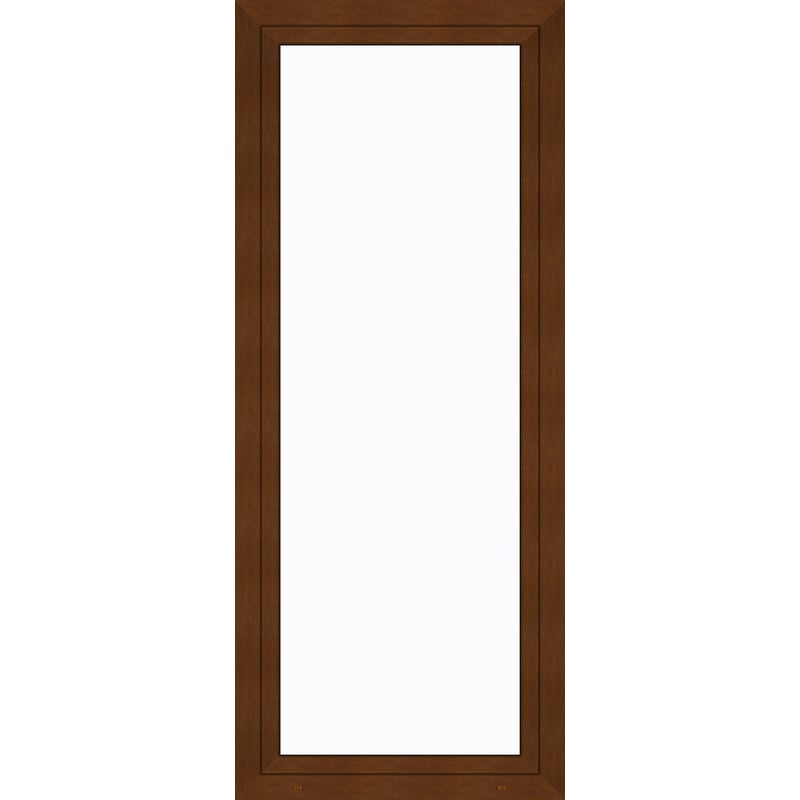 Okno PCV 2-szybowe balkonowe OB3 złoty dąb 865x2085 mm otwierane do wewnątrz prawe