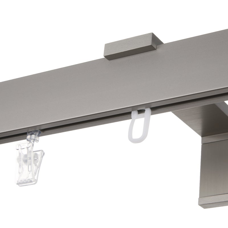 Karnisz apartamentowy 200 cm pojedynczy inox