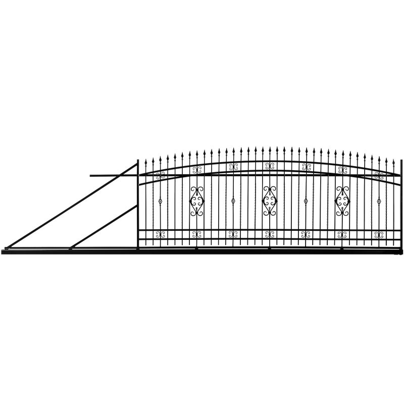 Polbram Brama przesuwna Verona 4x1,4m lewa