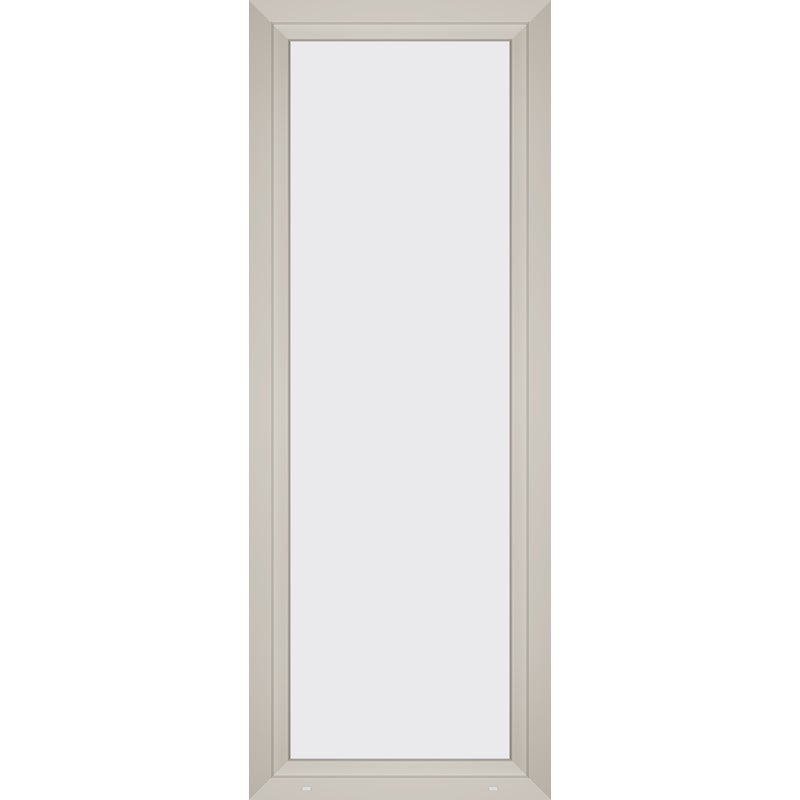 Okno PCV 3-szybowe balkonowe 85/OB8 białe 865x2295 mm otwierane do wewnątrz lewe