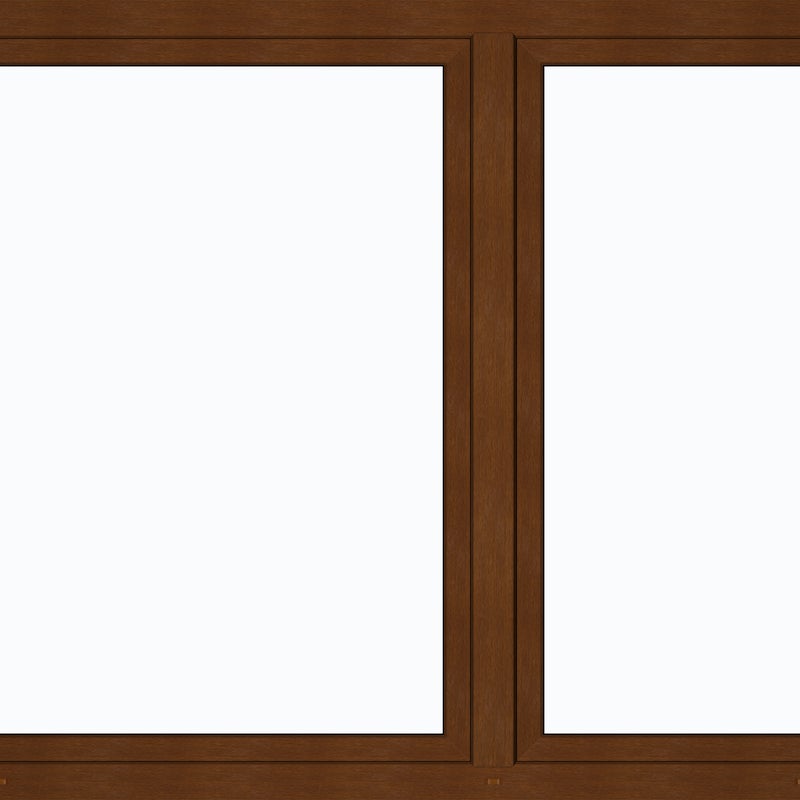 Okno PCV 3-szybowe fasadowe 85/O37 złoty dąb 1765x1435 mm otwierane do wewnątrz lewe