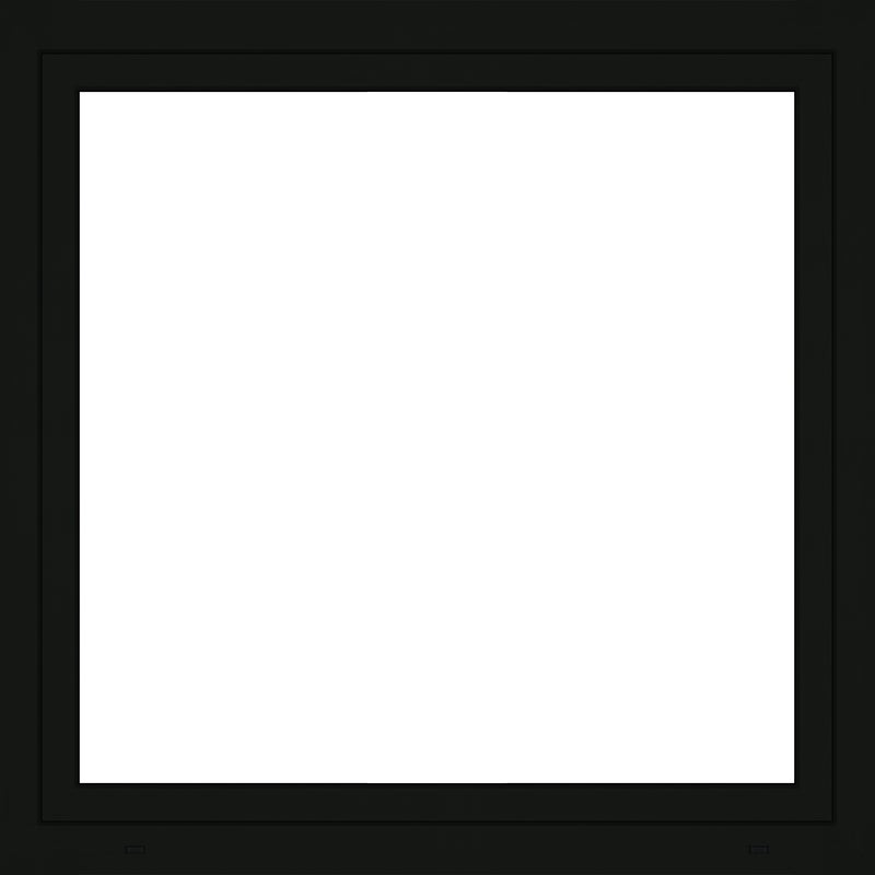 Okno PCV 3-szybowe fasadowe 85/O16 antracyt 1165x1135 mm otwierane do wewnątrz prawe