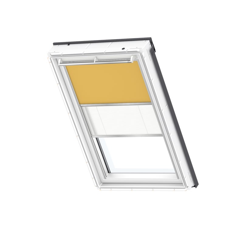 Roleta zaciemniająca do okna dachowego DFD MK06 4564S Pomarańczowa 78 x 118 cm Velux