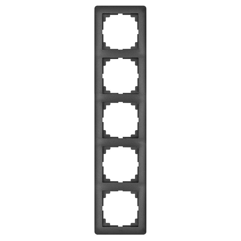 Ramka pięciokrotna CZARNY ASTORIA