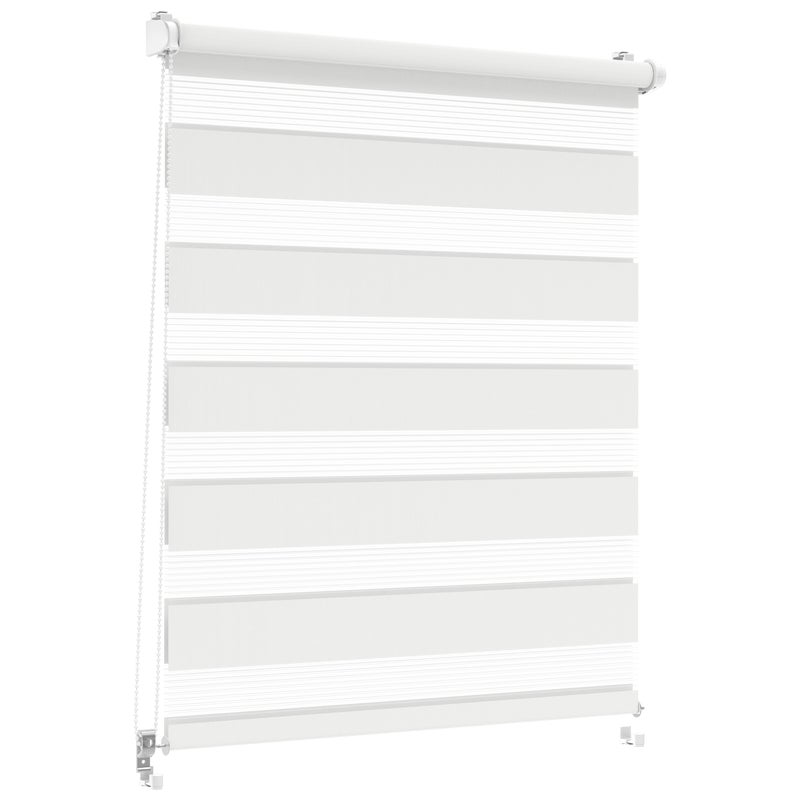 Roleta dzień noc Classic Click 78.5 x 140 cm biała