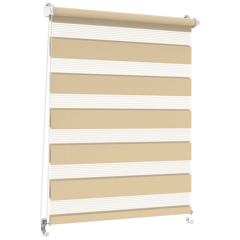 Roleta dzień noc Classic Click 48.5 x 140 cm latte
