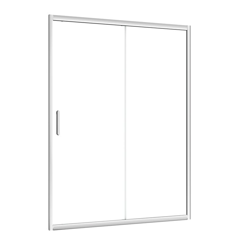 Drzwi prysznicowe przesuwne Easy 110 x 190 cm chrom Sensea