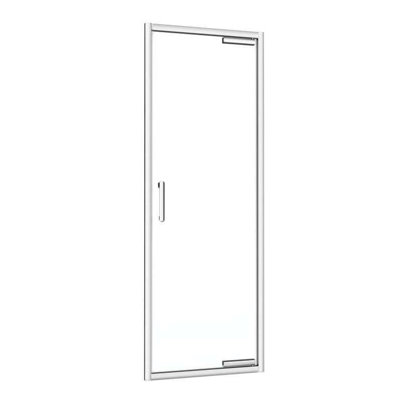 Drzwi prysznicowe uchylne Easy 80 x 190 cm chrom Sensea