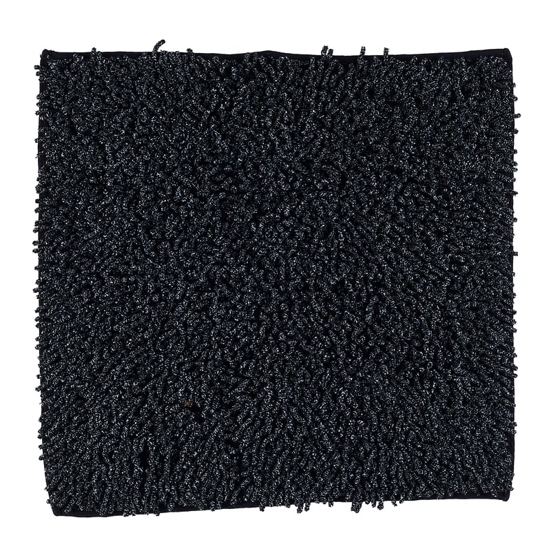 Dywanik łazienkowy bawełniany Misto 60x60 czarny