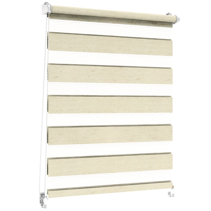 Roleta dzień noc Naturale Click 118.5 x 215 cm marmur