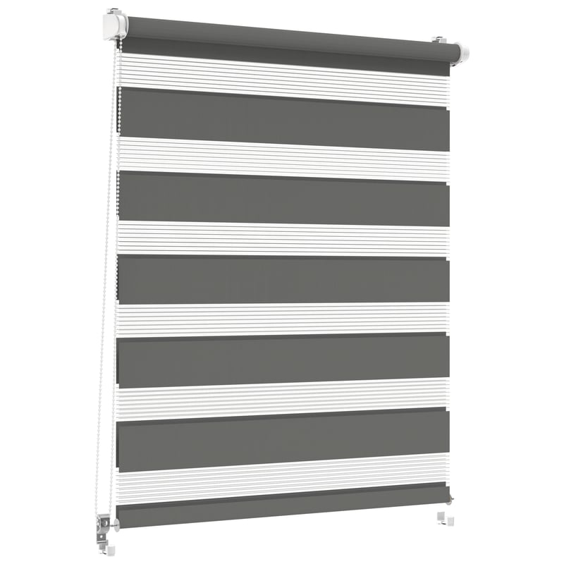 Roleta dzień noc Classic Click 63.5 x 215 cm stalowa