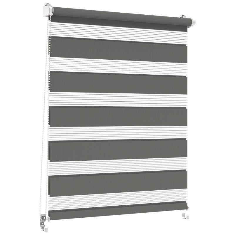 Roleta dzień noc Classic Click 108.5 x 215 cm stalowa