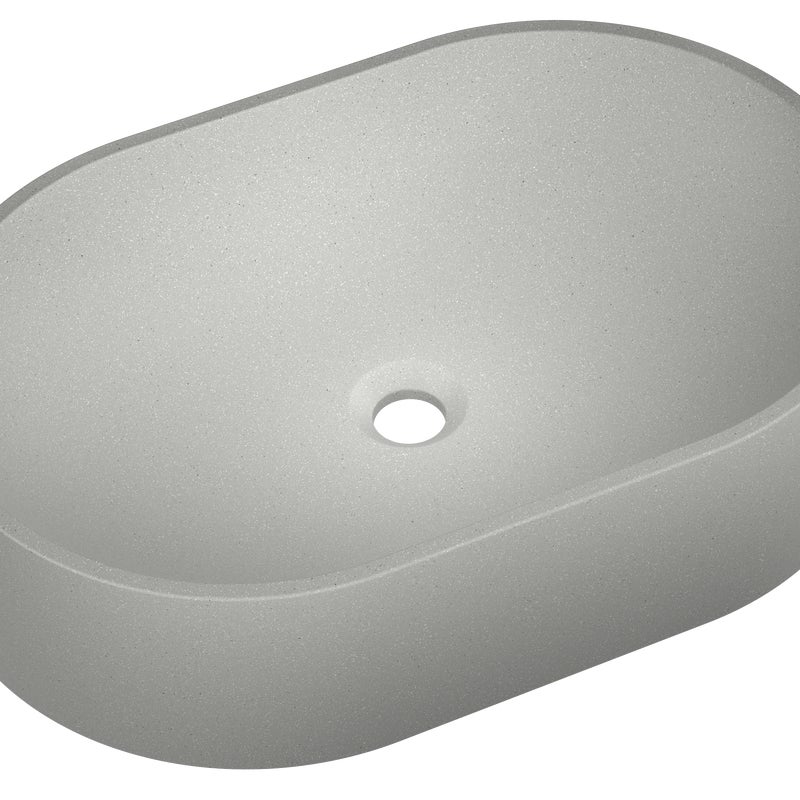 Umywalka konglomeratowa Bonn Szary 60 x 40 Axis