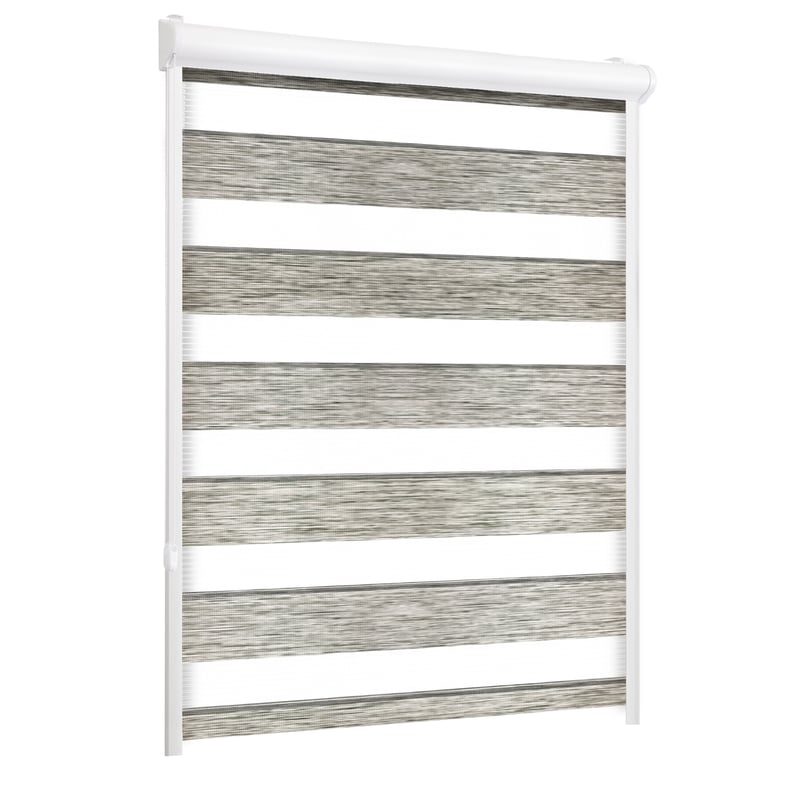 Roleta w kasecie dzień noc Naturale sepia 103.5 x 150 cm lewa