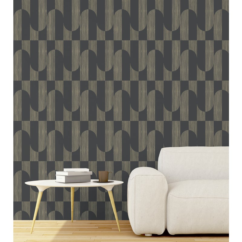 Tapeta Graz A55702 3D szara winylowa na flizelinie