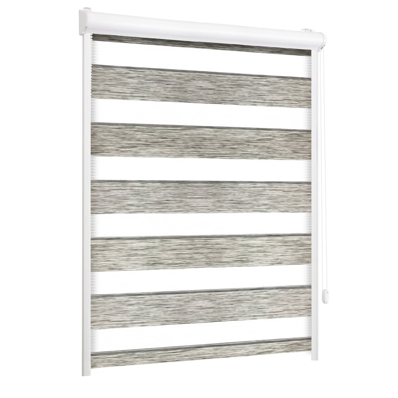 Roleta w kasecie dzień noc Naturale sepia 72 x 220 cm prawa