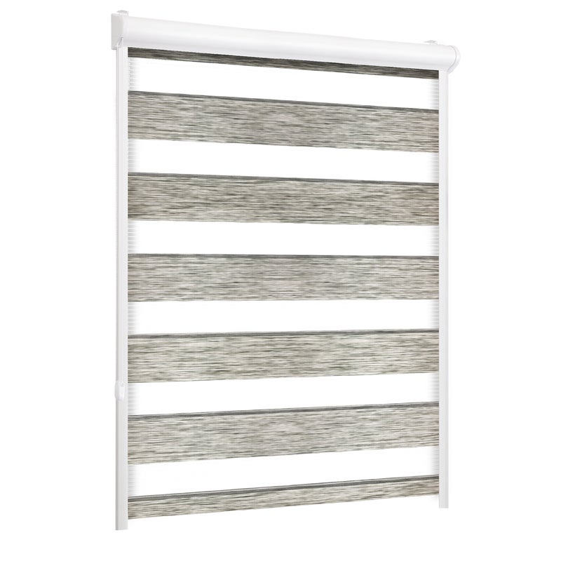 Roleta w kasecie dzień noc Naturale sepia 91.5 x 220 cm lewa