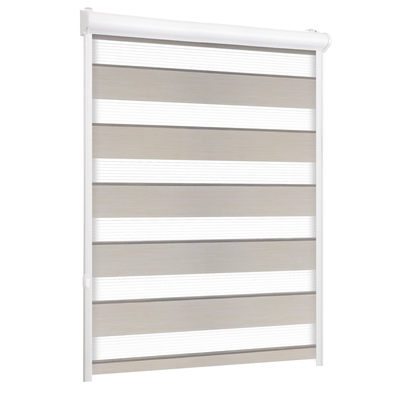 Roleta w kasecie dzień noc Naturale beżowa 84 x 150 cm lewa