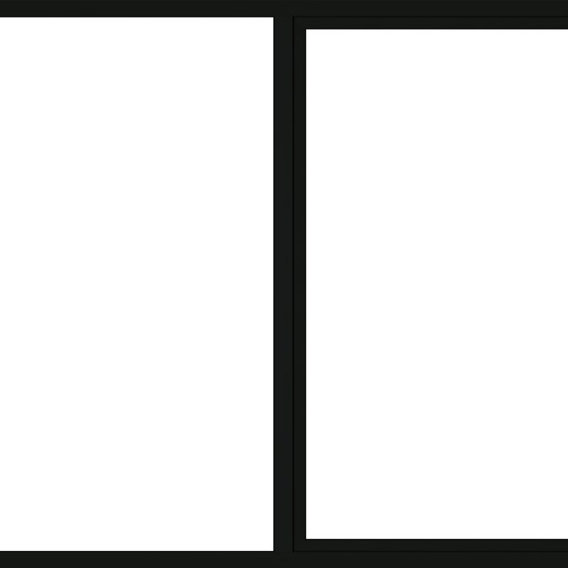 Okno PCV 3-szybowe tarasowe PSK/85 antracytowe 2700x2300 mm przesuwne w prawo