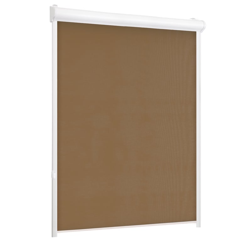 Roleta w kasecie zaciemniająca Silver czekolada 39 x 150 cm lewa