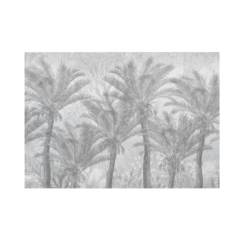 Mural Palms egzotyczne palmy 400 x 280 cm delikatna struktura