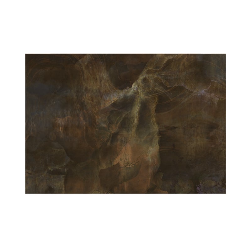Mural Sega brązowo-złoty 400 x 280 cm delikatna struktura
