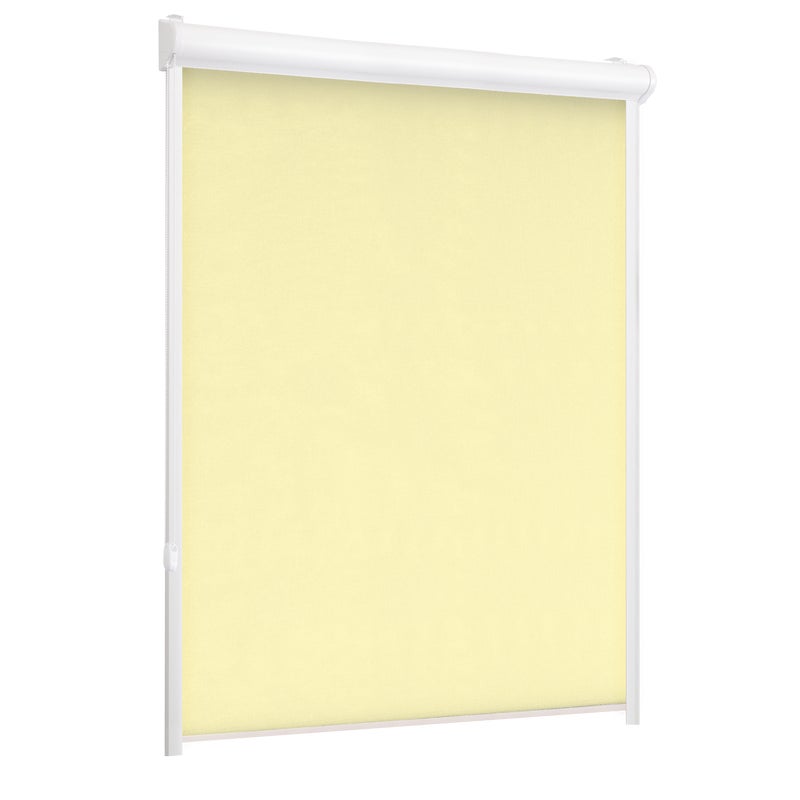 Roleta w kasecie zaciemniająca Silver piasek 99 x 220 cm lewa