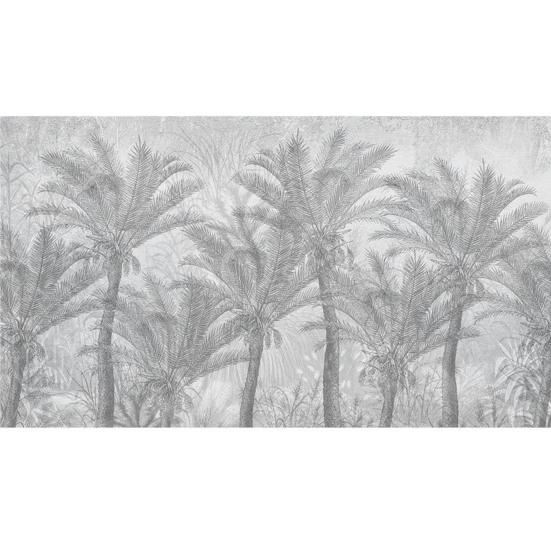 Mural Palms egzotyczne palmy 500 x 280 cm struktura płótna