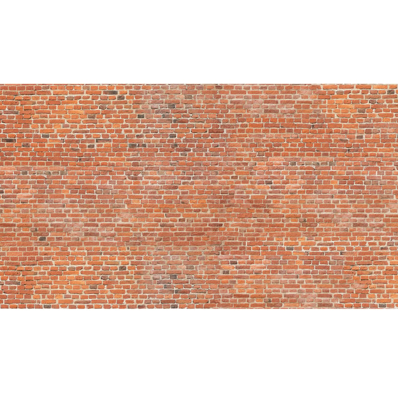 Mural Brick cegła czerwona 500 x 280 cm struktura płótna