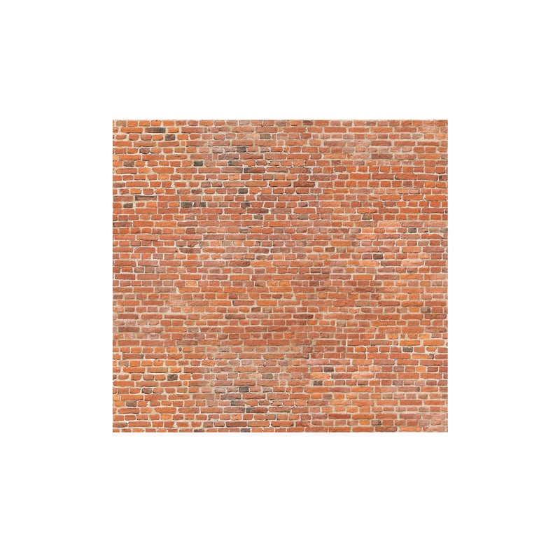 Mural Brick cegła czerwona 300 x 280 cm struktura płótna