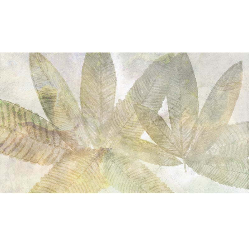 Mural Chestnut liscie kasztanowca 500 x 280 cm struktura płótna