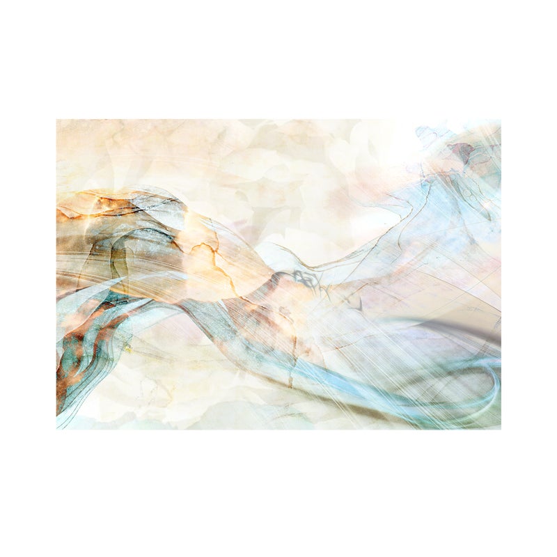 Mural Alpa abstrakcyjny 400 x 280 cm struktura płótna