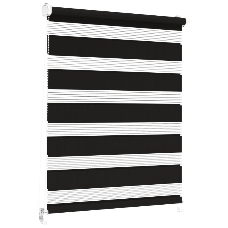 Roleta dzień noc Classic Click 121 x 140 cm czarna