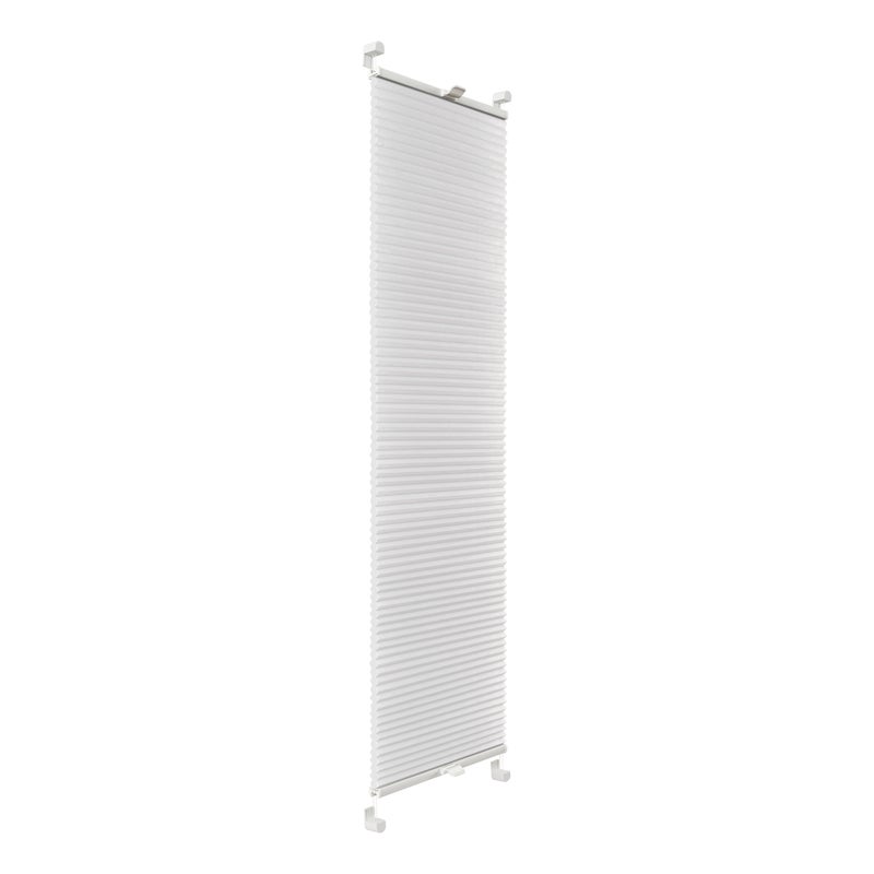 Roleta plisowana Plaster Miodu Śnieżnobiały 86 x 120 cm biała