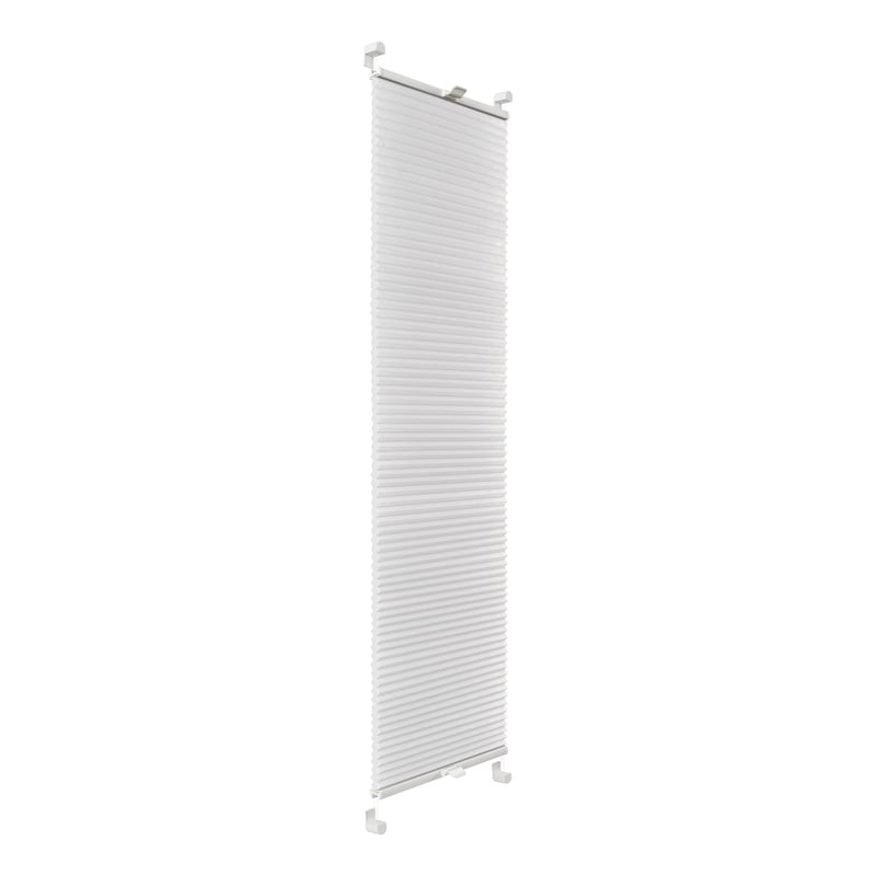 Roleta plisowana Plaster Miodu Śnieżnobiały 30 x 220 cm biała
