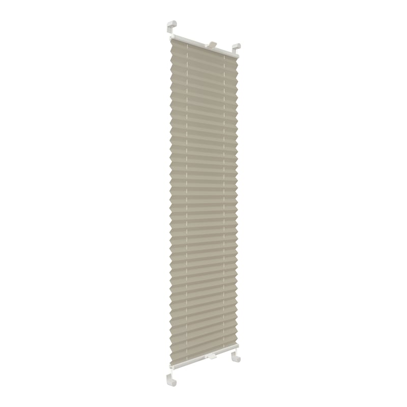 Roleta plisowana Basic 1002 Platyna 92 x 140 cm jasnoszara