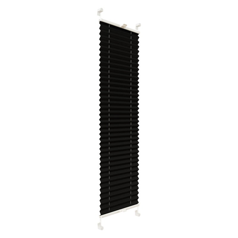 Roleta plisowana Basic 1013 Onyx 80 x 120 cm czarna