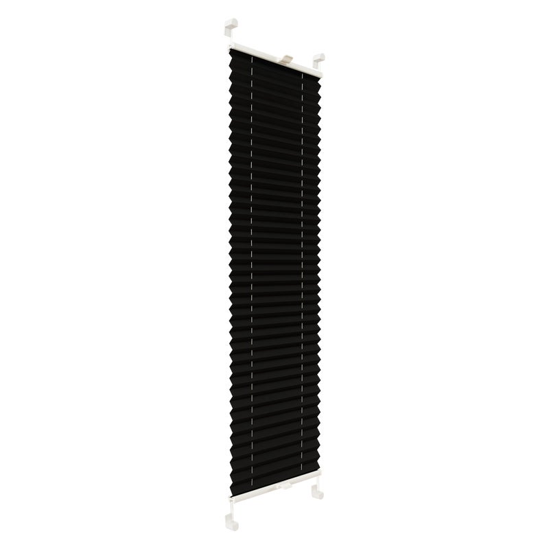 Roleta plisowana Basic 1013 Onyx 64 x 140 cm czarna
