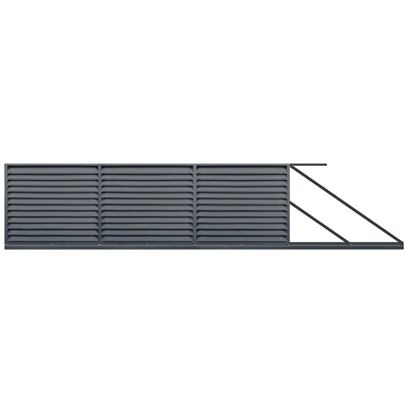 Polbram Brama przesuwna Kreta 5x1,5 m prawa automat