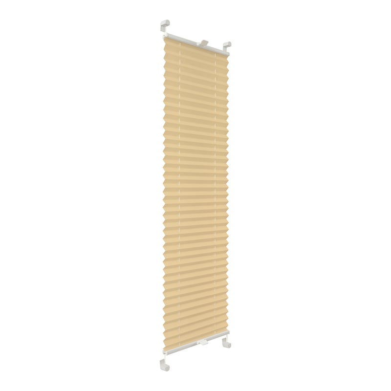 Roleta plisowana Basic 1007 Marcepan 76 x 120 cm beżowa