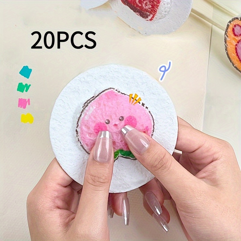 TEMU 10/15 szt. - Papier z 3D okrągłej tablicy, papier do sztuki eksplozyjnej z pianki, zabawne rękodzieło papierowe, idealny wybór prezentów na