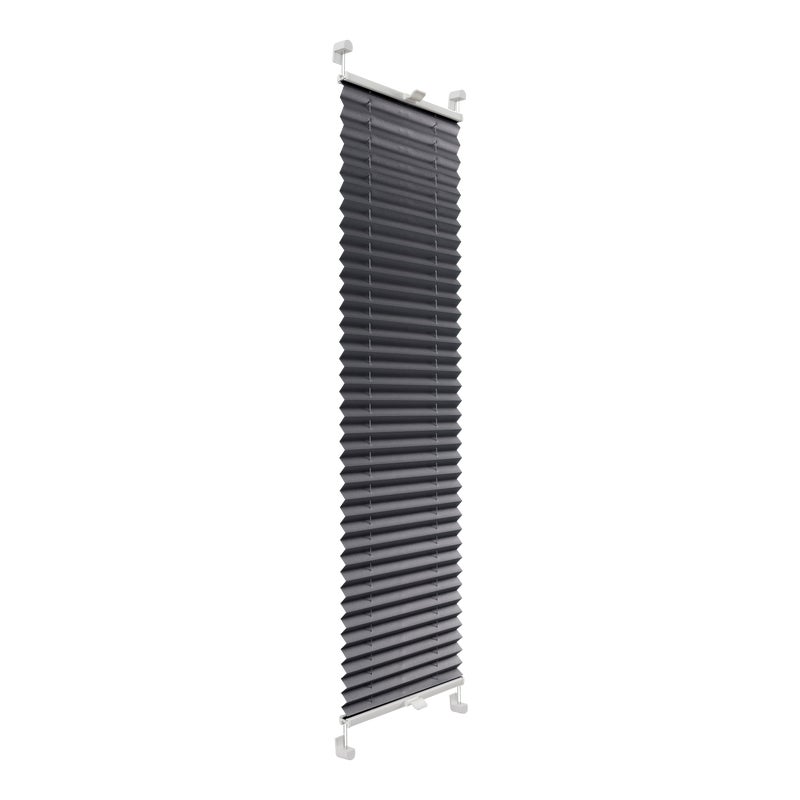 Roleta plisowana Metallic Grafit 56 x 220 cm z połyskiem