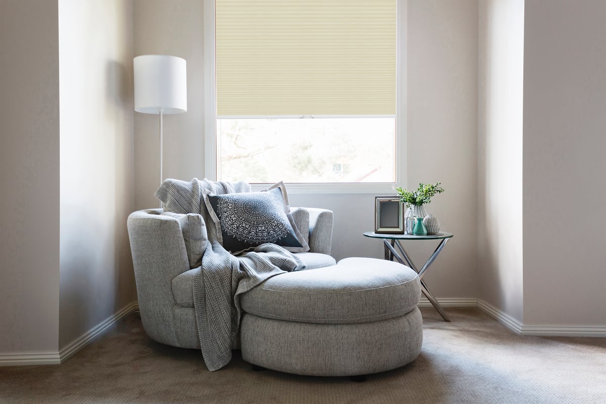 Roleta plisowana Metallic Perłowy 56 x 140 cm z połyskiem