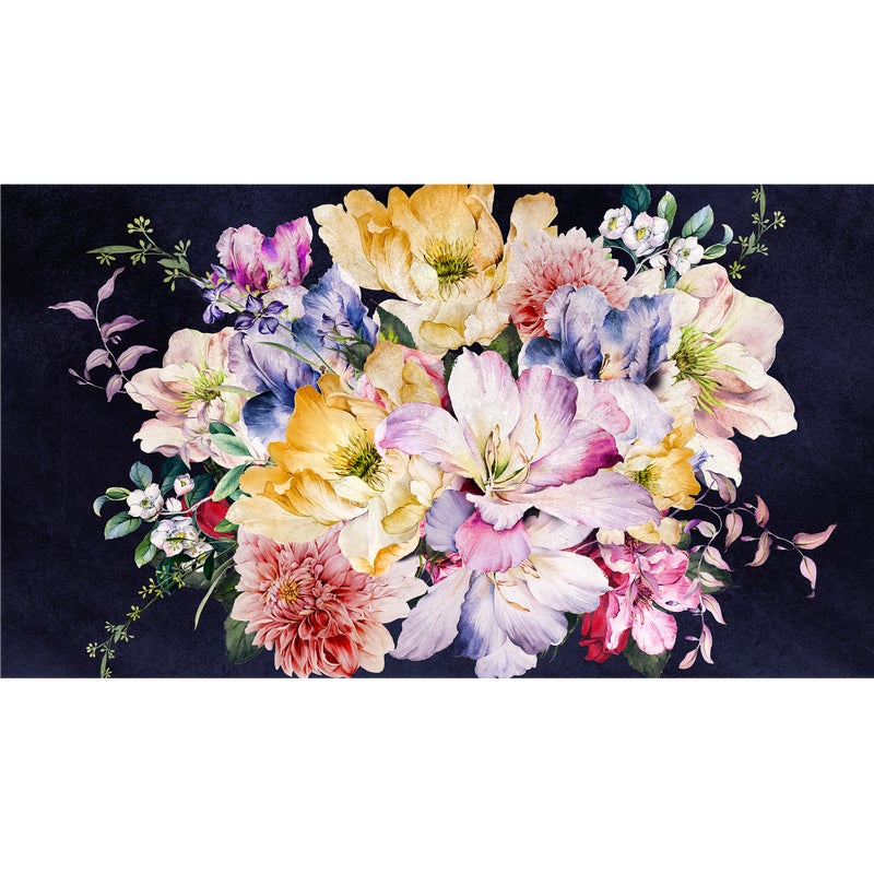 Mural Bouquet kwiaty bukiet 500 x 280 cm struktura Art