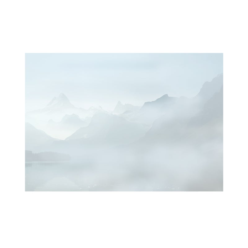 Mural Mountains góry we mgle 400 x 280 cm struktura Art