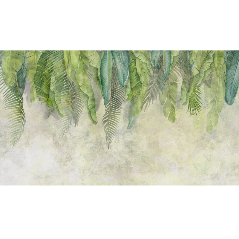 Mural Fresh Egzotyczne Liście 500 x 280 cm struktura Art