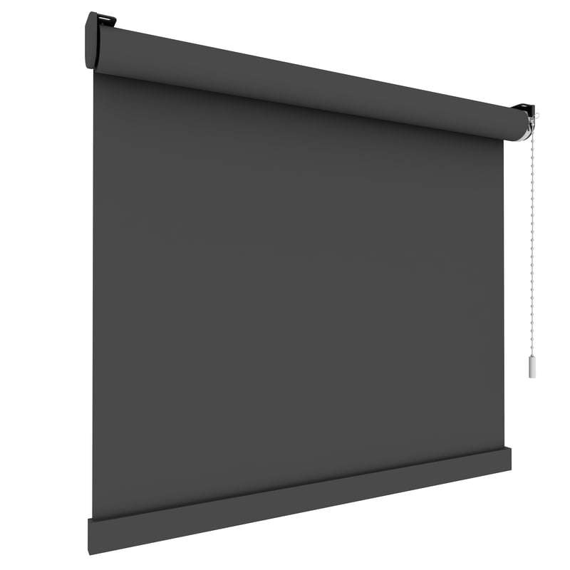 Roleta elektryczna zaciemniająca Pure Smart czarna 210 x 190 cm MotionBlinds