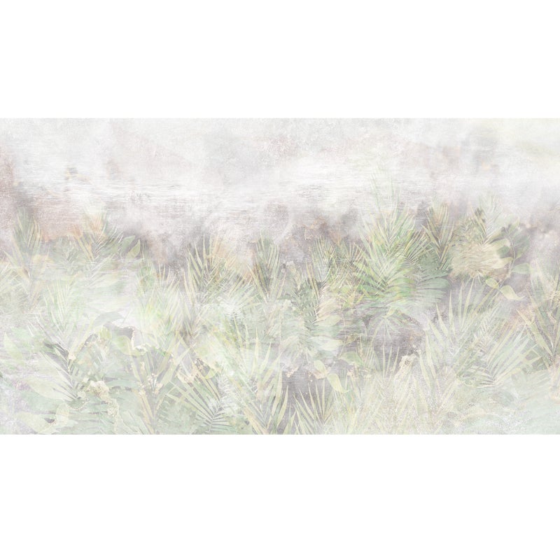 Mural Zeta Liście 500 x 280 cm delikatna struktura