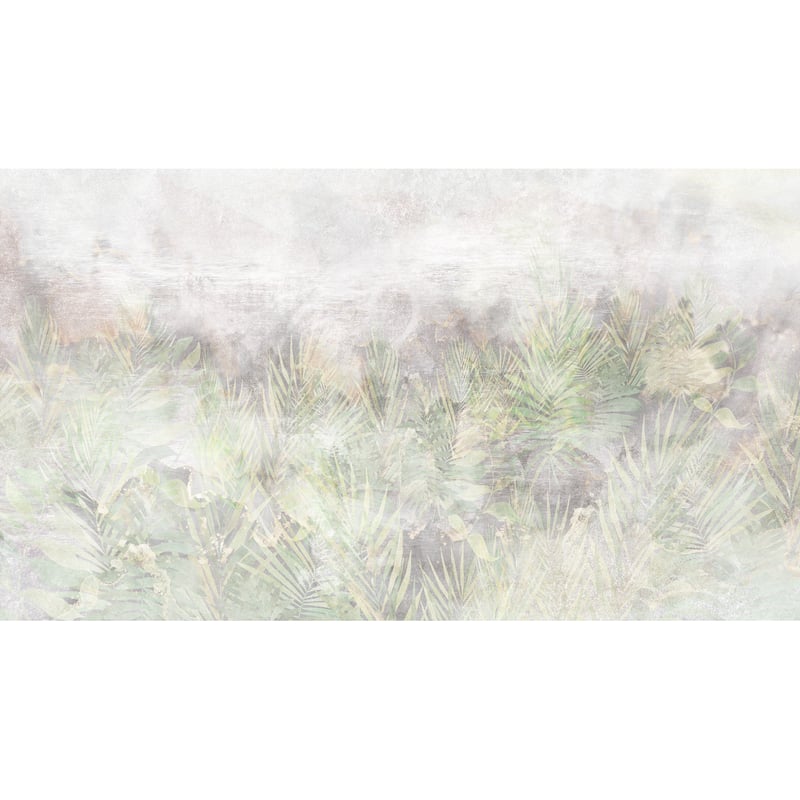Mural Zeta Liście 500 x 280 cm struktura płótna